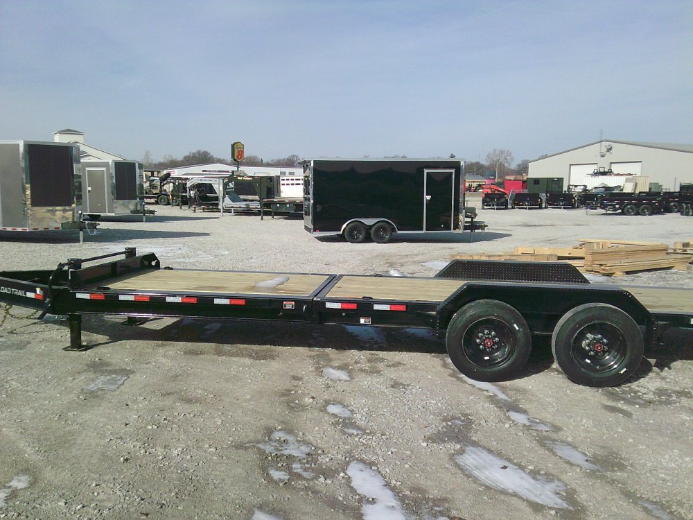 83" X 24' Tilt-N-Go Tandem Axle Tilt Deck I-Beam Frame
