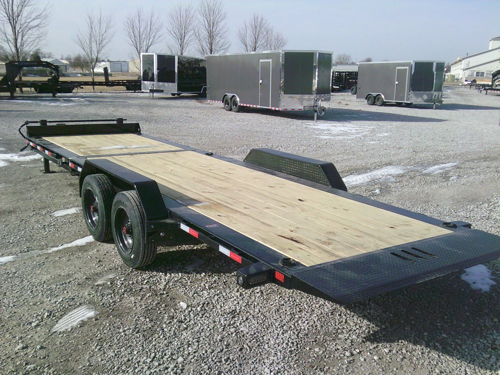 83" X 24' Tilt-N-Go Tandem Axle Tilt Deck I-Beam Frame