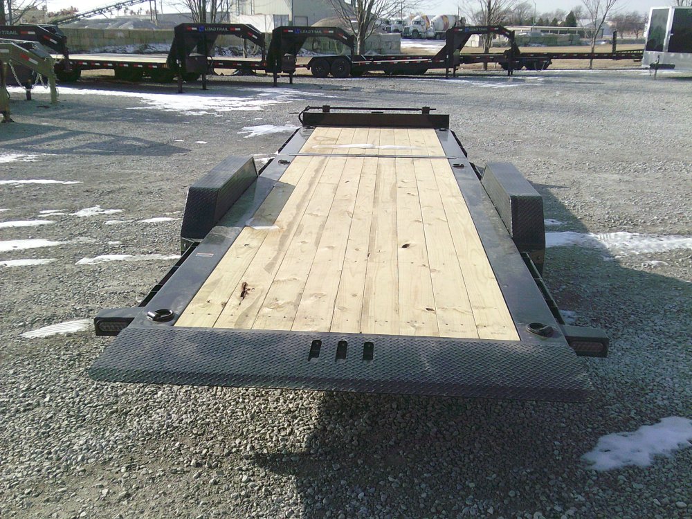 83" X 24' Tilt-N-Go Tandem Axle Tilt Deck I-Beam Frame