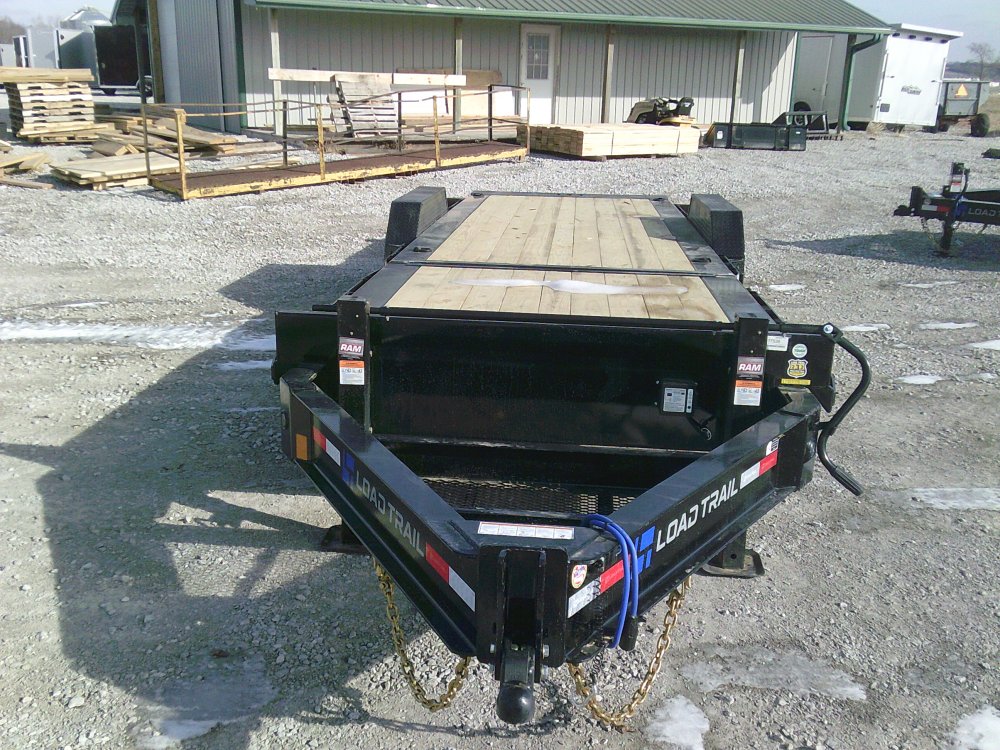 83" X 24' Tilt-N-Go Tandem Axle Tilt Deck I-Beam Frame