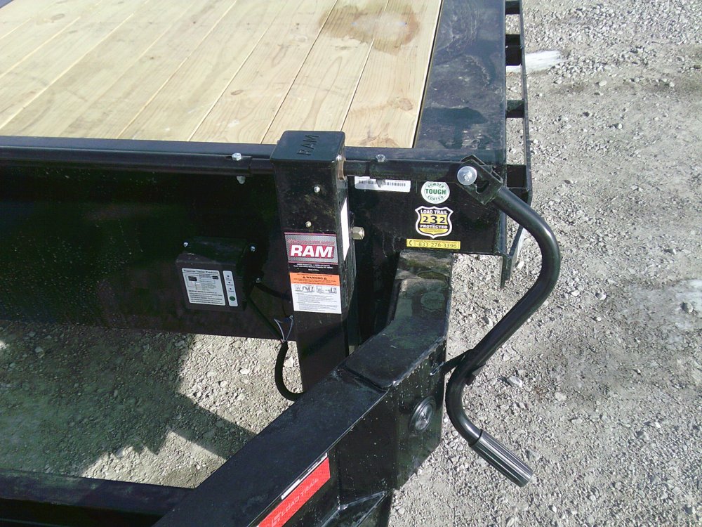 83" X 24' Tilt-N-Go Tandem Axle Tilt Deck I-Beam Frame