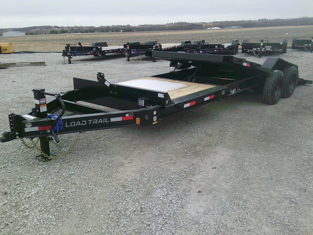 83" X 22' Tilt-N-Go Tandem Axle Tilt Deck I-Beam Frame