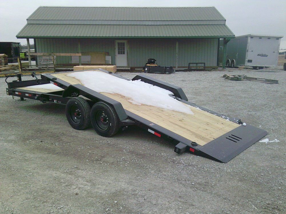 83" X 22' Tilt-N-Go Tandem Axle Tilt Deck I-Beam Frame