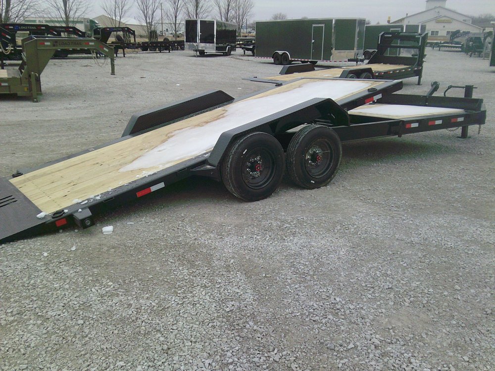 83" X 22' Tilt-N-Go Tandem Axle Tilt Deck I-Beam Frame