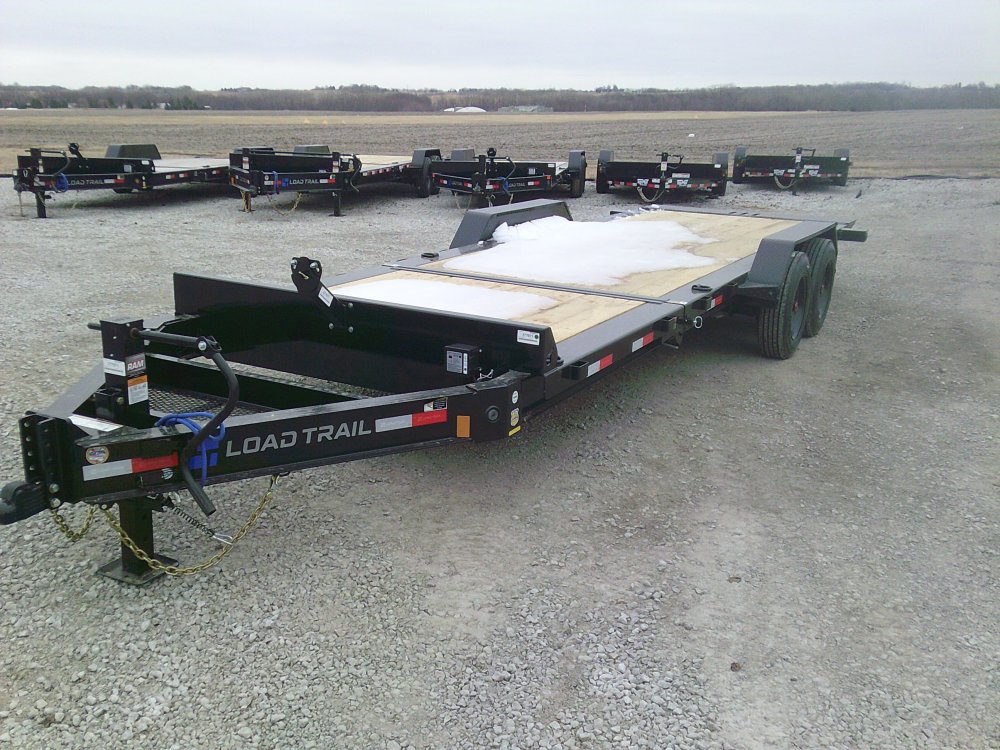 83" X 22' Tilt-N-Go Tandem Axle Tilt Deck I-Beam Frame