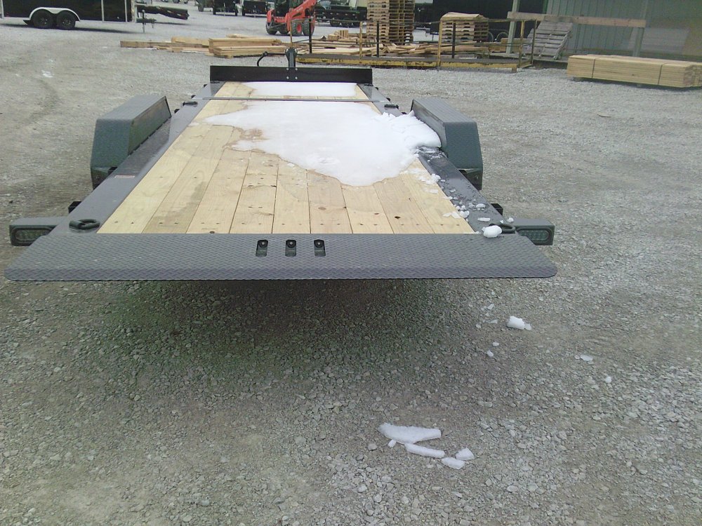 83" X 22' Tilt-N-Go Tandem Axle Tilt Deck I-Beam Frame