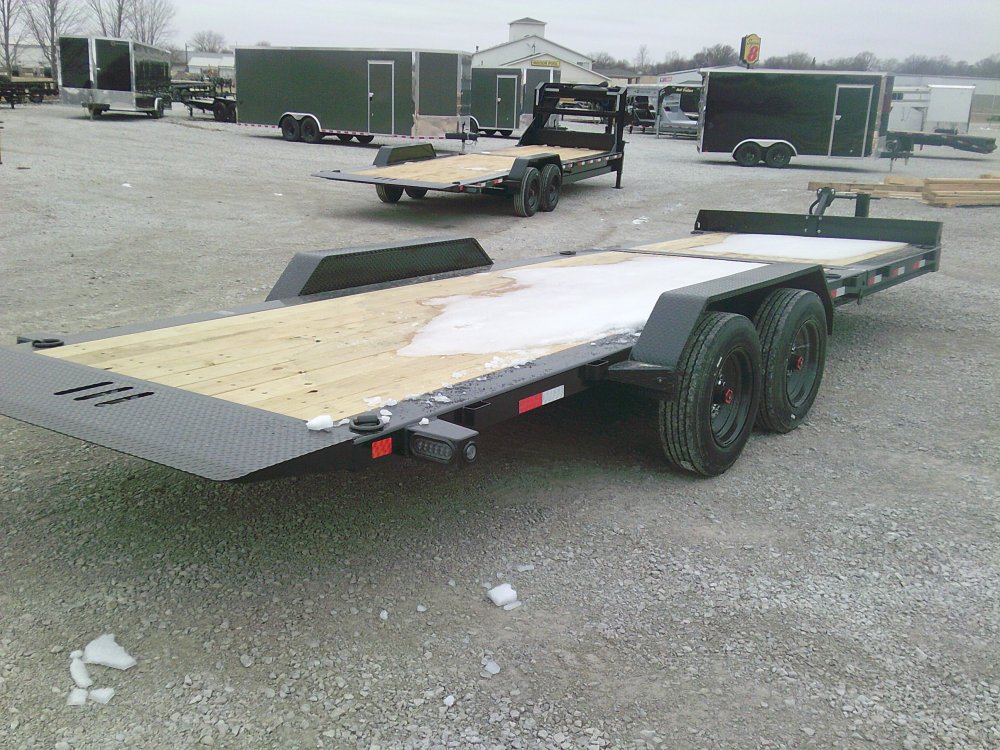 83" X 22' Tilt-N-Go Tandem Axle Tilt Deck I-Beam Frame
