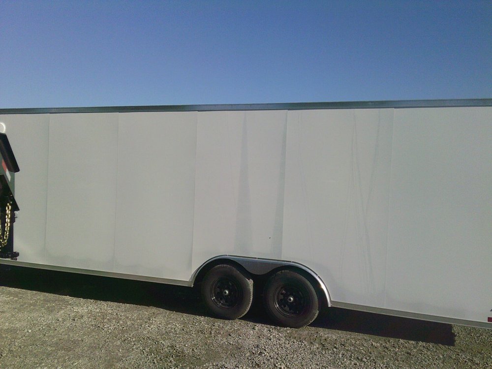 8.5X24 Enclosed Cross Trailer 9990K