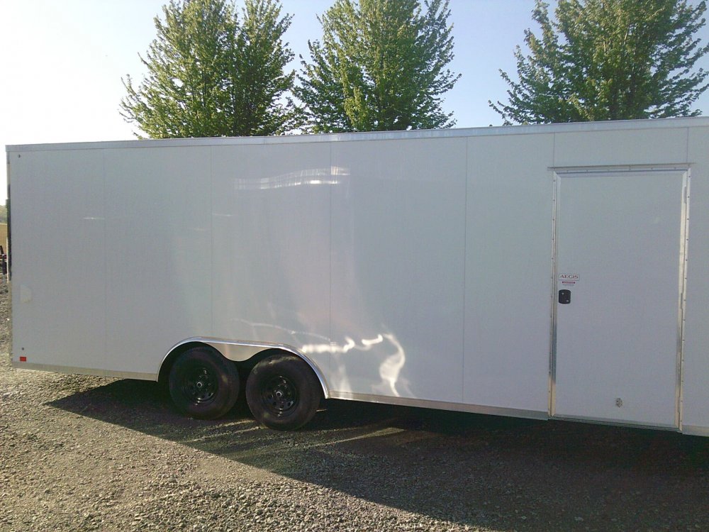 8.5X24 Enclosed Cross Trailer 9990K