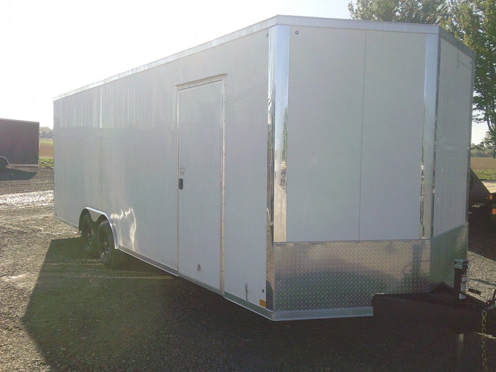 8.5X24 Enclosed Cross Trailer 9990K