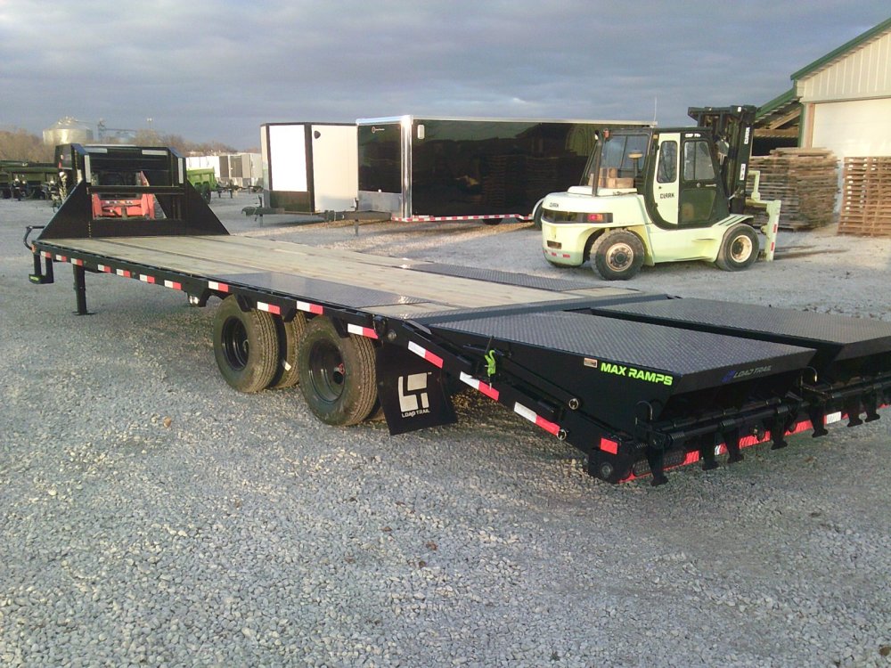 102" x 28' Tandem Low-Pro Gooseneck -24K