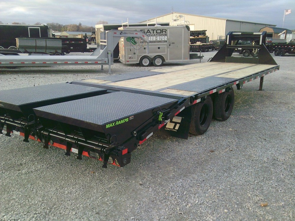 102" x 28' Tandem Low-Pro Gooseneck -24K