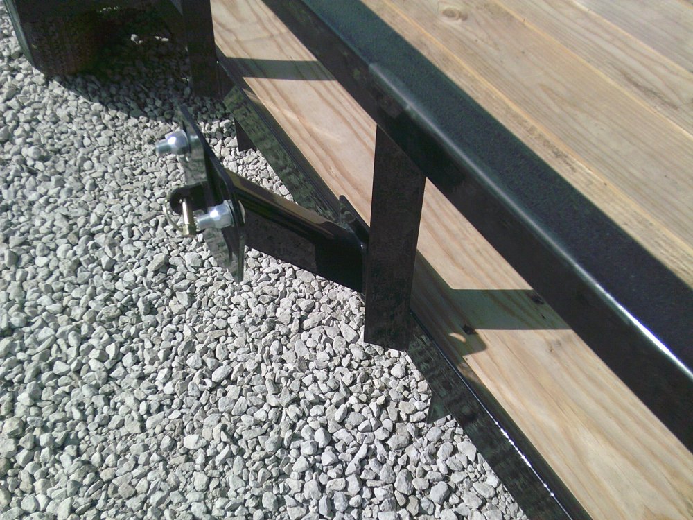 77" x 12' Single Axle (2" x 3" Angle Frame)