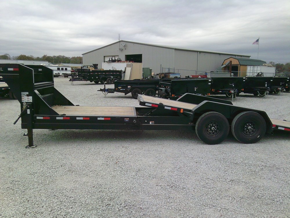 83" X 24' Tilt-N-Go Gooseneck Tandem Axle Tilt Deck I-Beam Frame -14K