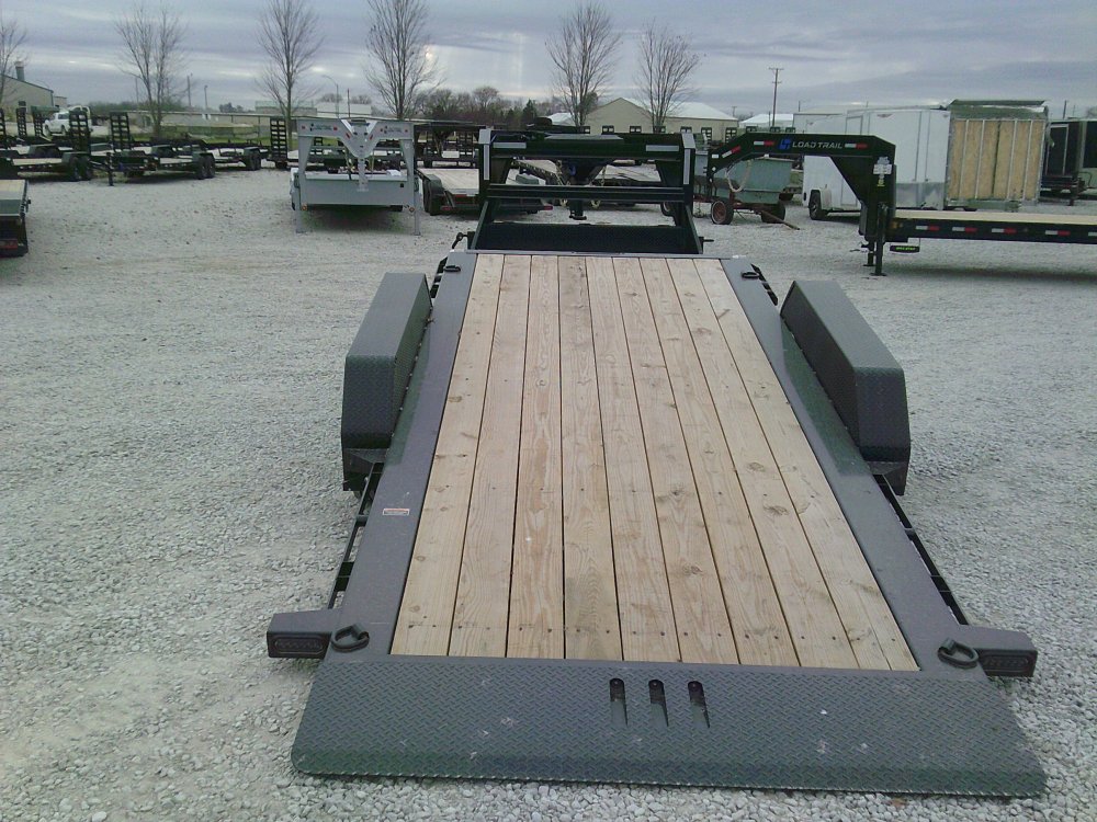 83" X 24' Tilt-N-Go Gooseneck Tandem Axle Tilt Deck I-Beam Frame -14K