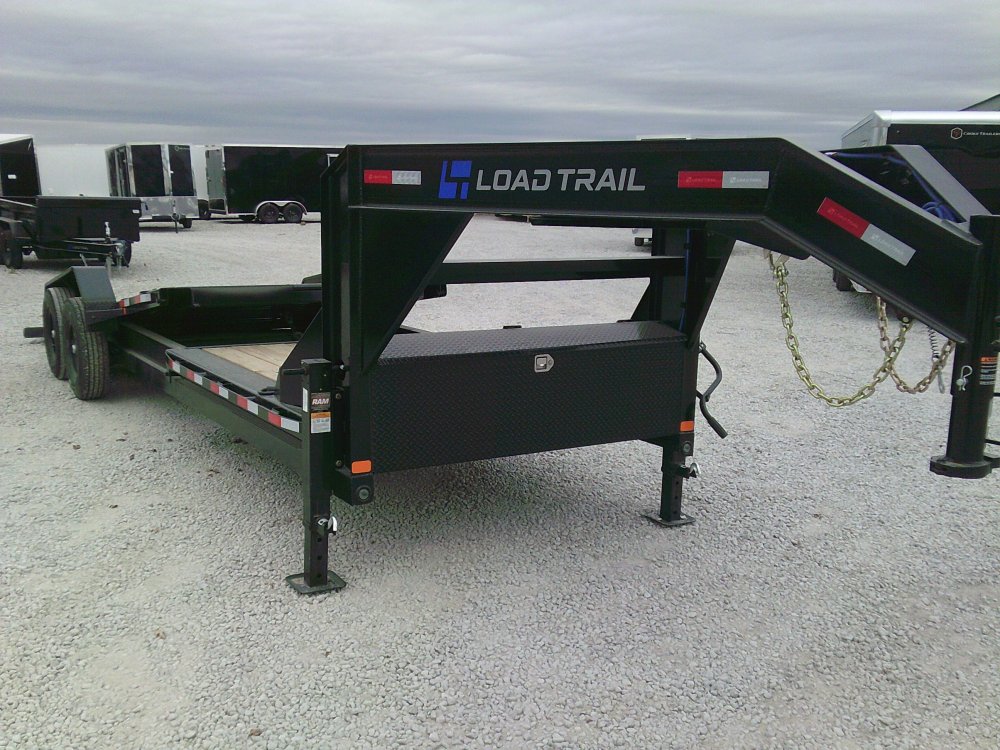 83" X 24' Tilt-N-Go Gooseneck Tandem Axle Tilt Deck I-Beam Frame -14K
