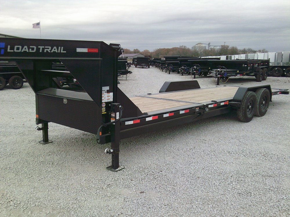 83" X 24' Tilt-N-Go Gooseneck Tandem Axle Tilt Deck I-Beam Frame -14K