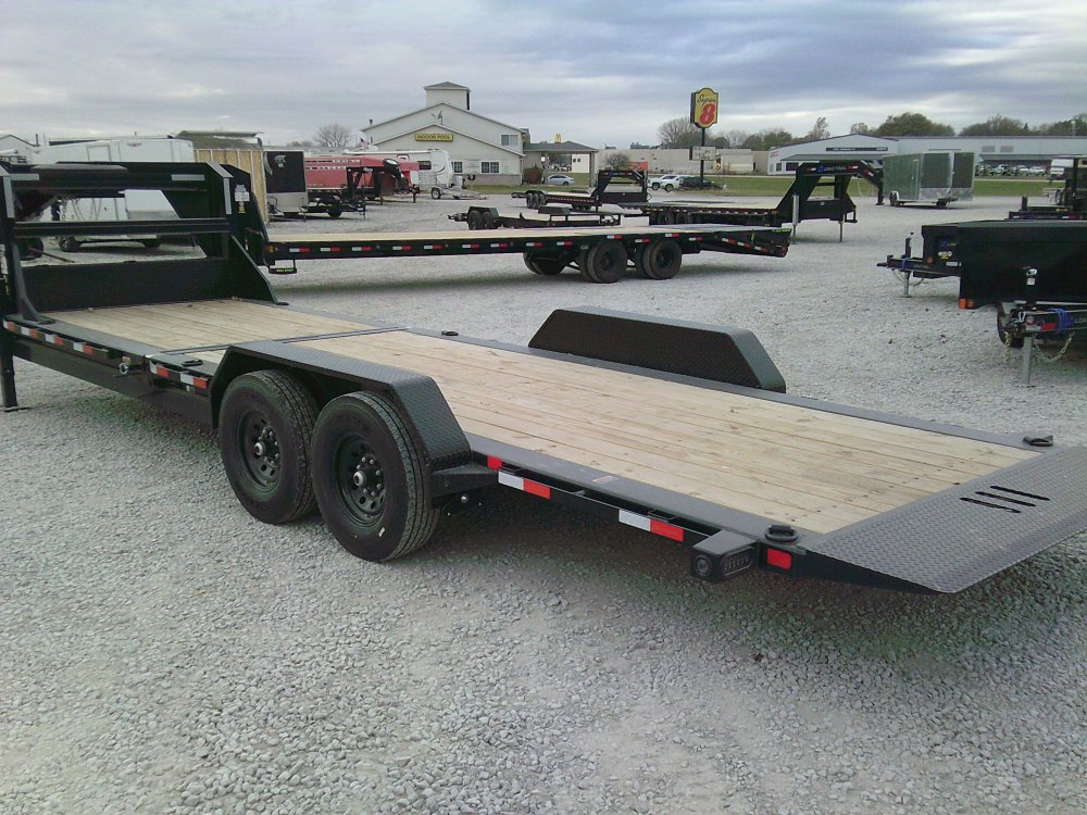 83" X 24' Tilt-N-Go Gooseneck Tandem Axle Tilt Deck I-Beam Frame -14K