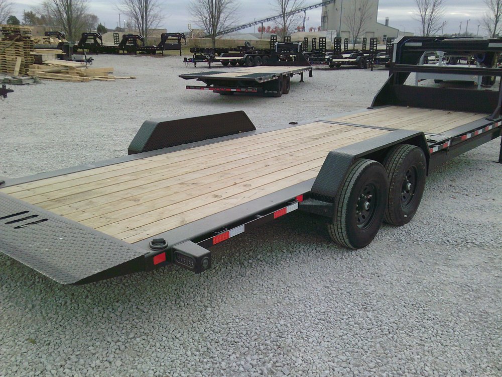 83" X 24' Tilt-N-Go Gooseneck Tandem Axle Tilt Deck I-Beam Frame -14K