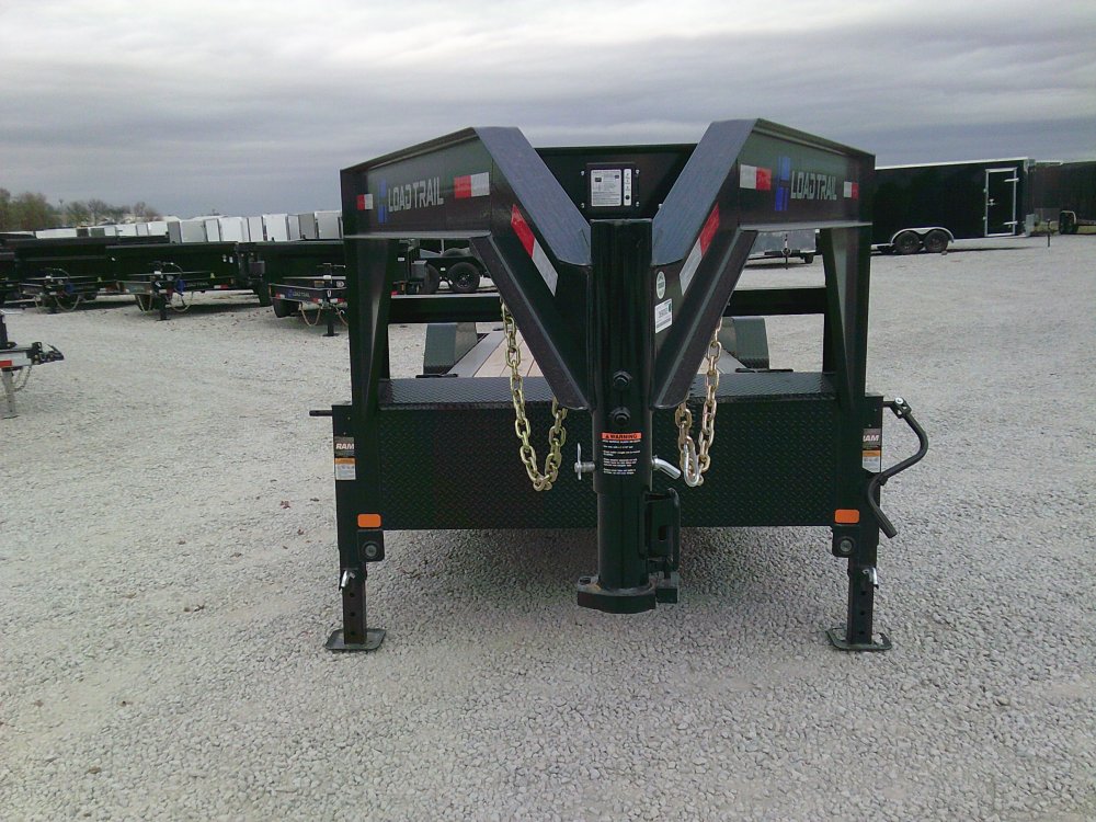 83" X 24' Tilt-N-Go Gooseneck Tandem Axle Tilt Deck I-Beam Frame -14K