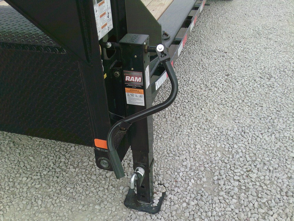 83" X 24' Tilt-N-Go Gooseneck Tandem Axle Tilt Deck I-Beam Frame -14K