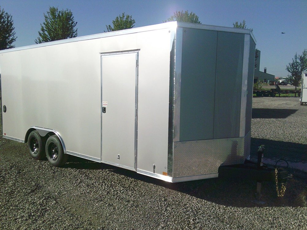 8.5X20 Enclosed Cross Trailer 9990K