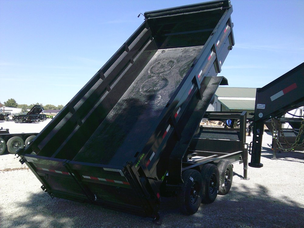 83" x 16' Triple Axle Gooseneck Low-Pro Dump