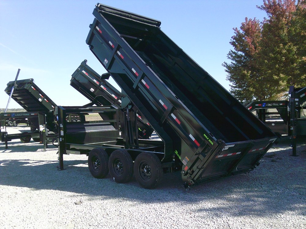 83" x 16' Triple Axle Gooseneck Low-Pro Dump
