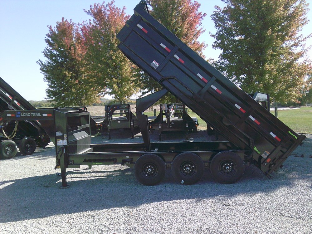 83" x 16' Triple Axle Gooseneck Low-Pro Dump