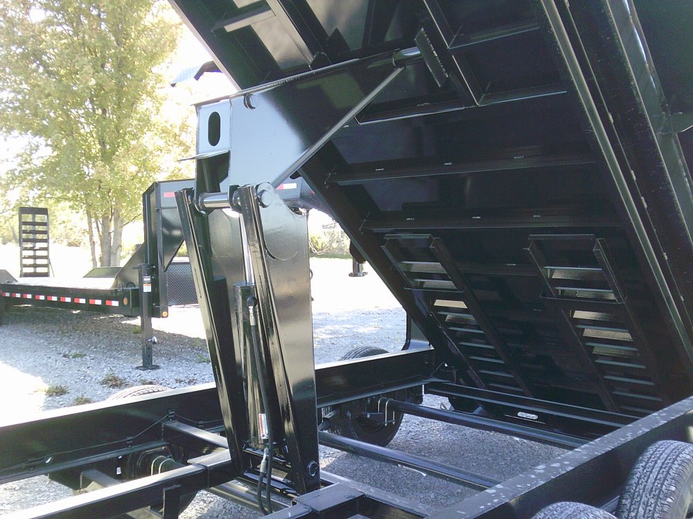 83" x 16' Triple Axle Gooseneck Low-Pro Dump