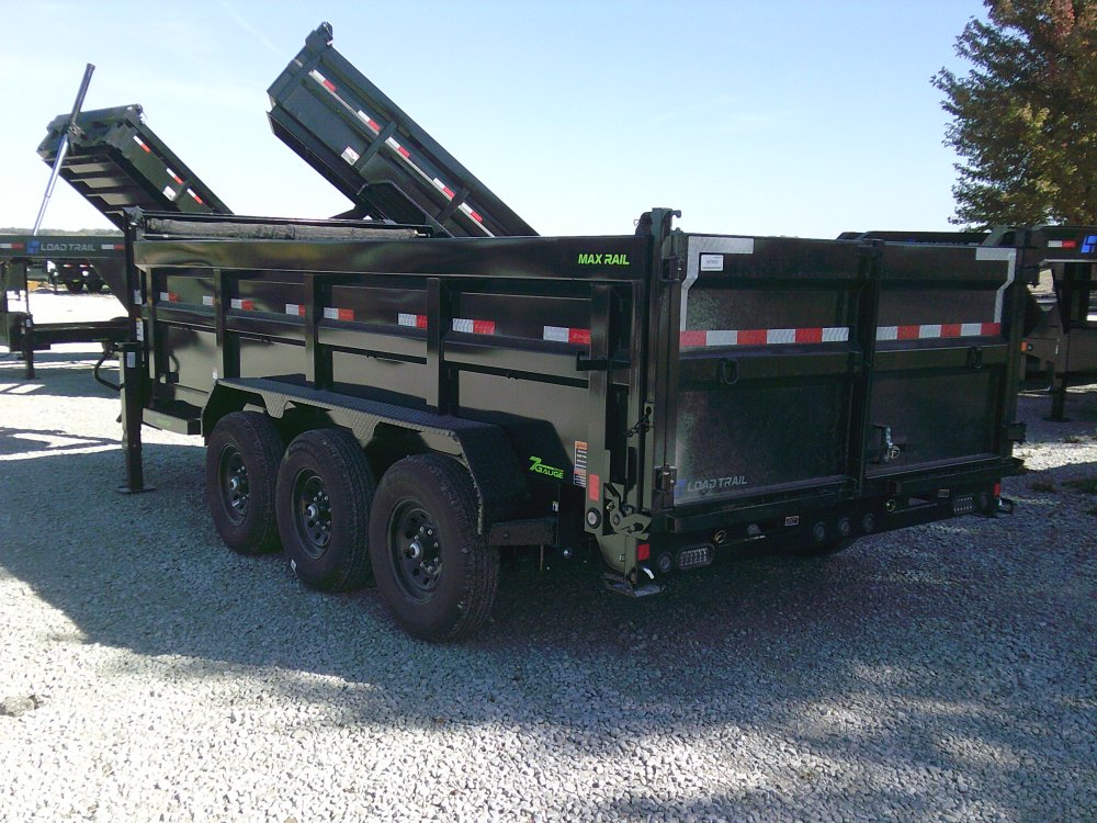 83" x 16' Triple Axle Gooseneck Low-Pro Dump