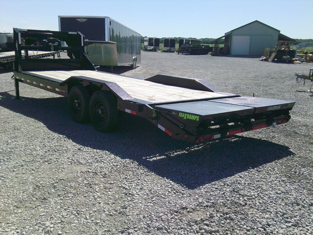 102" x 24' Tandem Gooseneck Carhauler