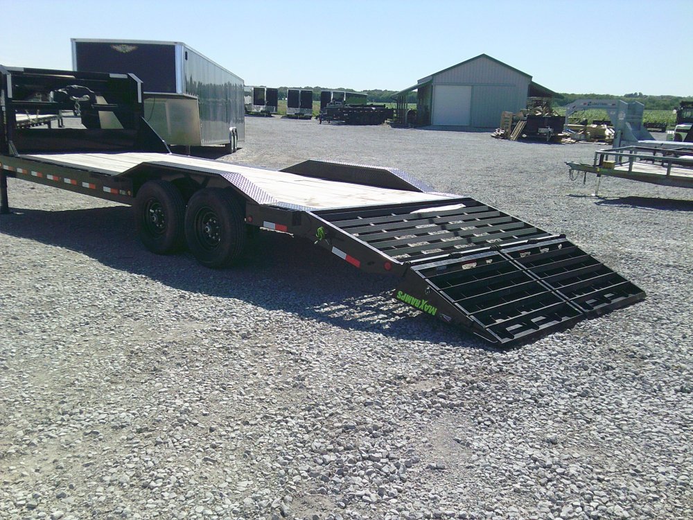 102" x 24' Tandem Gooseneck Carhauler