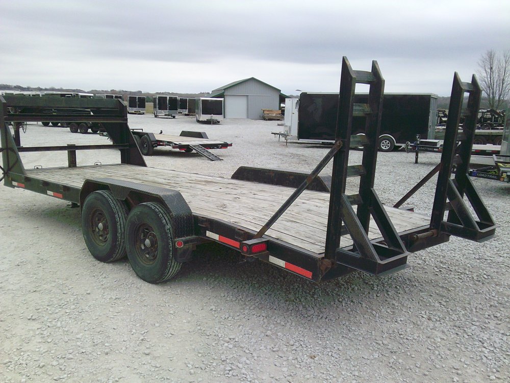Used 2009 Express Trailer 83" x 80' Gooseneck Equipment Trailer - 14,000 lb GVWR - VIN# 1Z9LB2023911