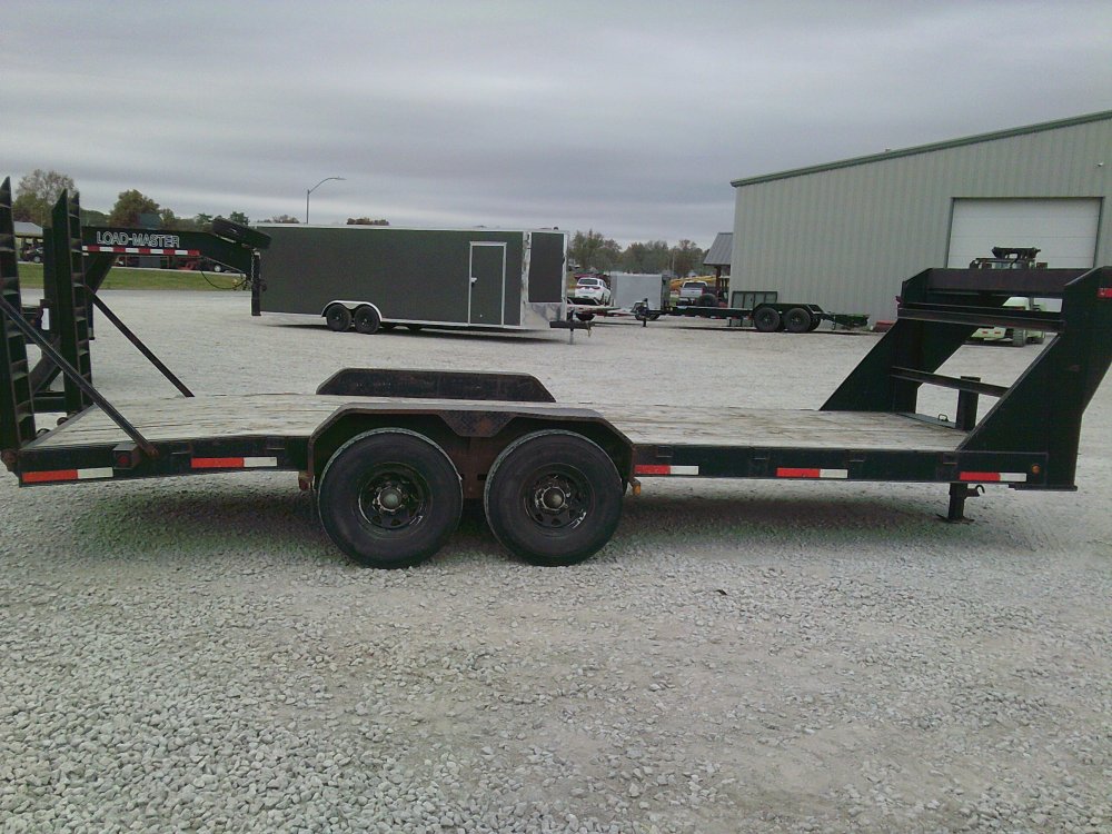 Used 2009 Express Trailer 83" x 80' Gooseneck Equipment Trailer - 14,000 lb GVWR - VIN# 1Z9LB2023911