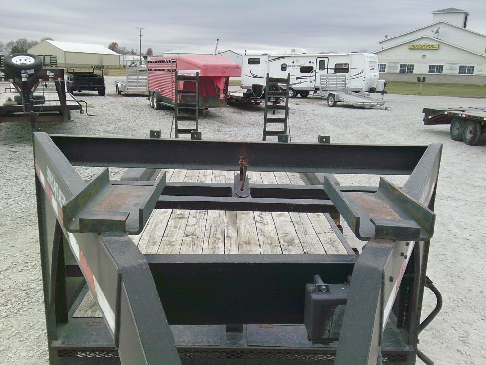 Used 2009 Express Trailer 83" x 80' Gooseneck Equipment Trailer - 14,000 lb GVWR - VIN# 1Z9LB2023911