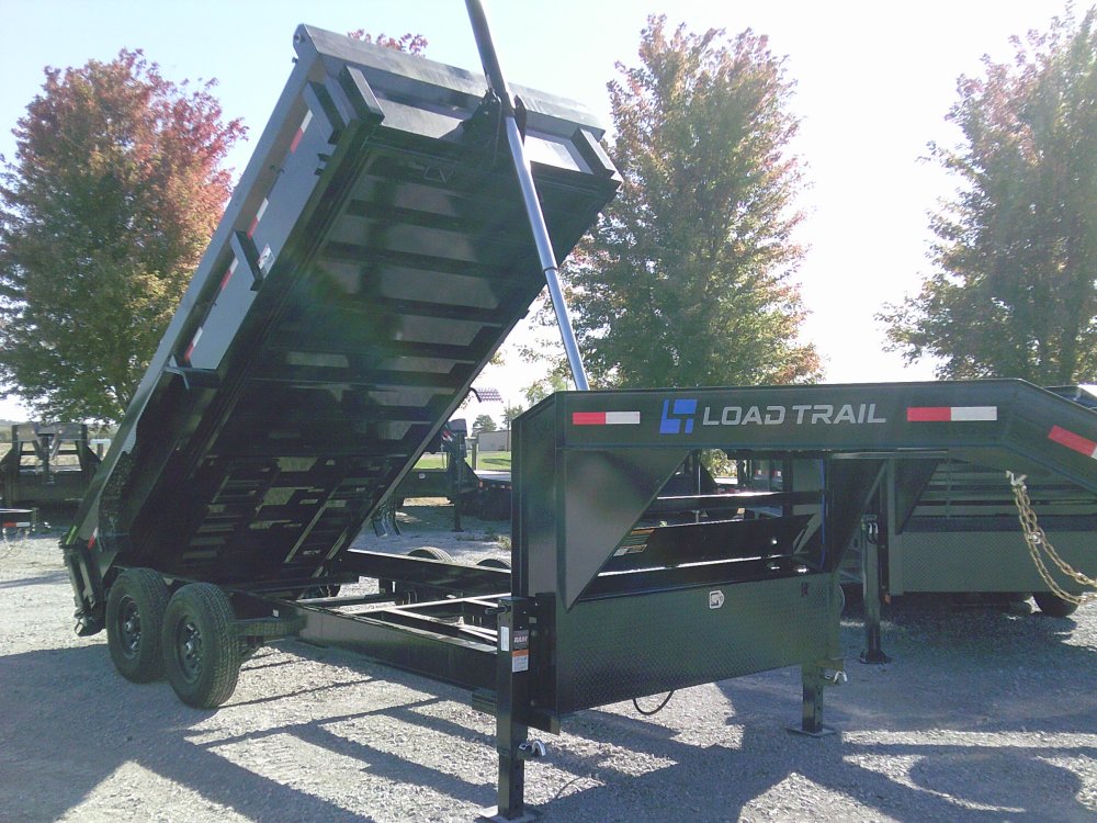 83" x 16' Tandem Axle Gooseneck Low-Pro Dump