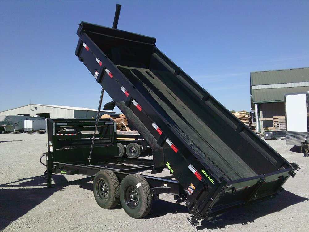 83" x 16' Tandem Axle Gooseneck Low-Pro Dump
