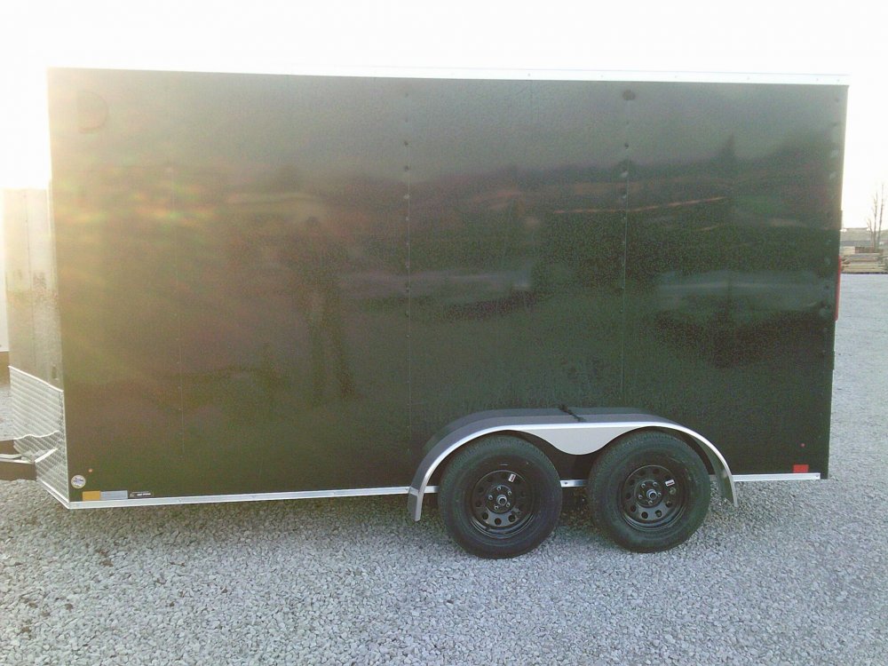 7X14 Enclosed Cross Trailer 7K