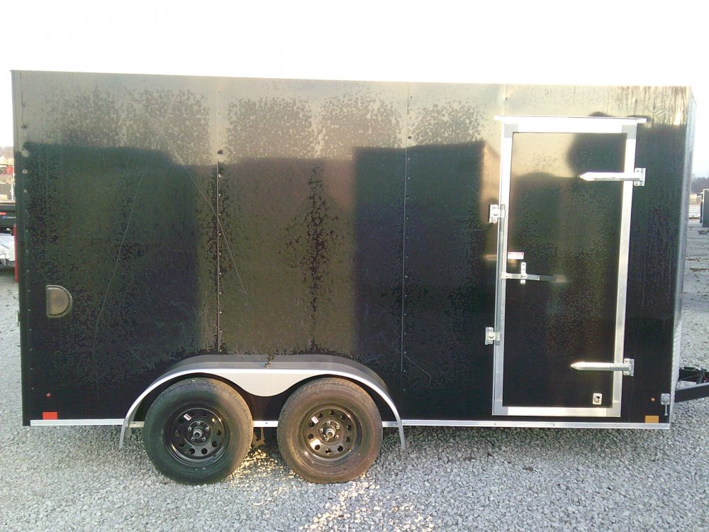7X14 Enclosed Cross Trailer 7K