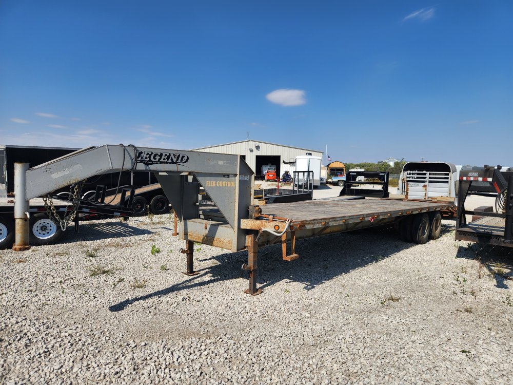 Used 2012 Legend 102" x 32' Gooseneck Deck Over Trailer - 20,000 GVWR - VIN# 5D3BG3229CE104160