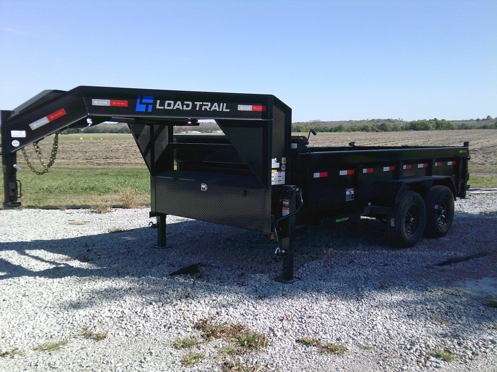 83" x 14' Tandem Axle Gooseneck Low-Pro Dump
