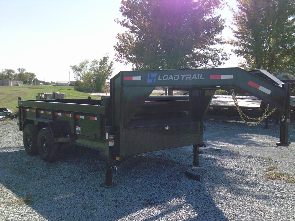 83" x 14' Tandem Axle Gooseneck Low-Pro Dump