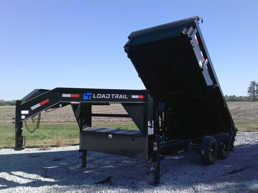 83" x 14' Tandem Axle Gooseneck Low-Pro Dump