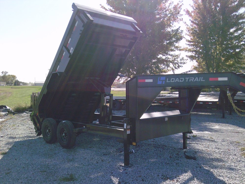 83" x 14' Tandem Axle Gooseneck Low-Pro Dump