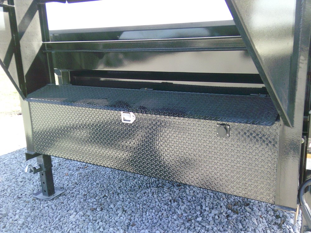 83" x 14' Tandem Axle Gooseneck Low-Pro Dump