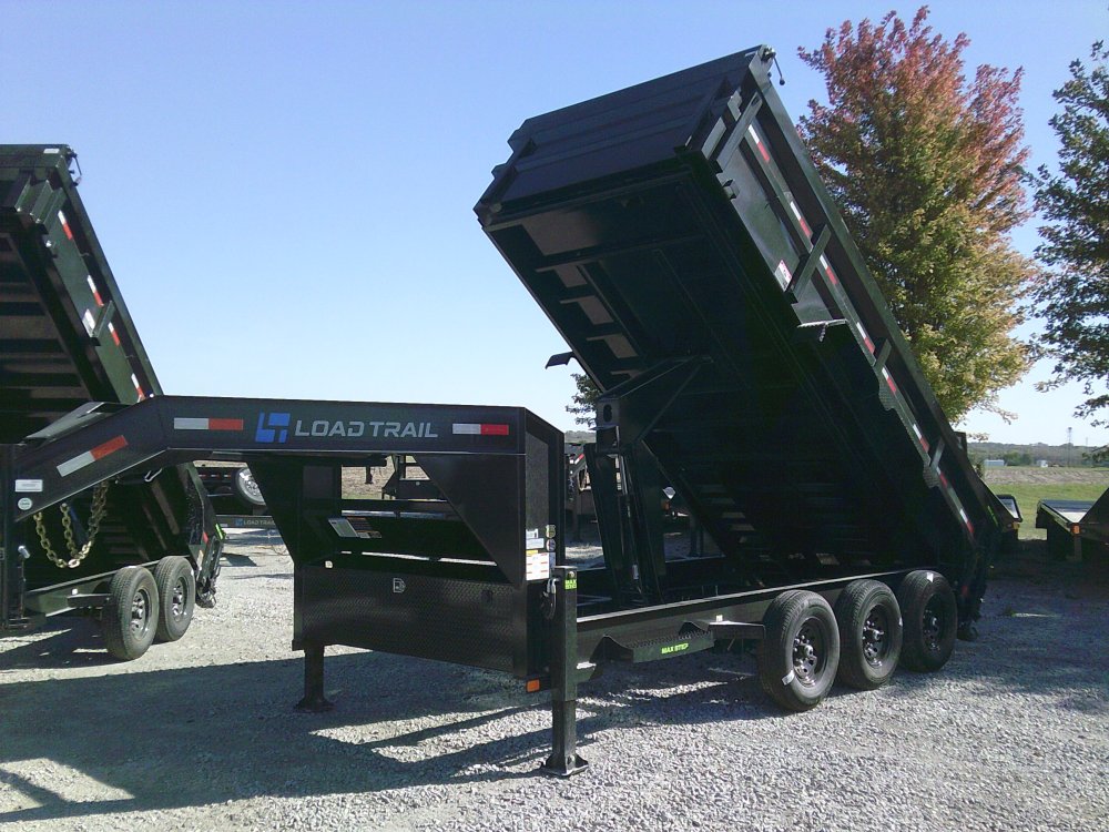 83" x 16' Triple Axle Gooseneck Low-Pro Dump