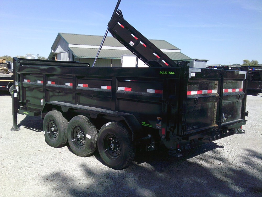 83" x 16' Triple Axle Gooseneck Low-Pro Dump