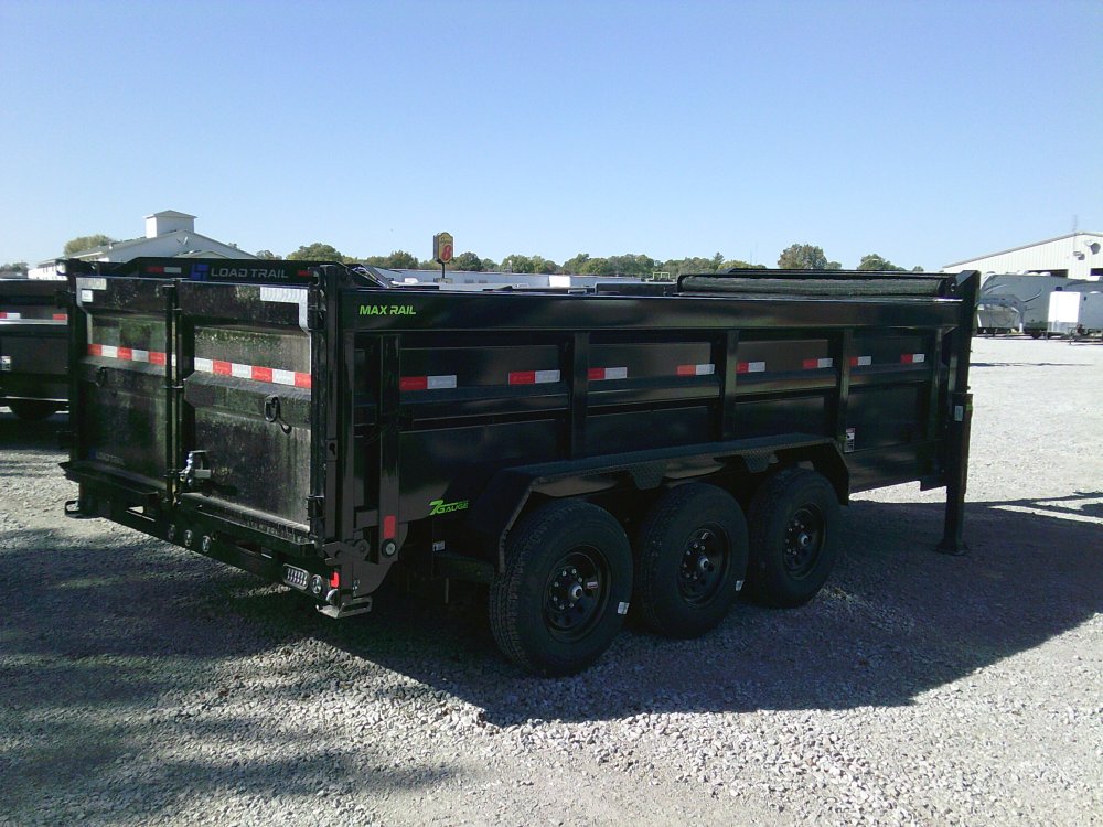 83" x 16' Triple Axle Gooseneck Low-Pro Dump