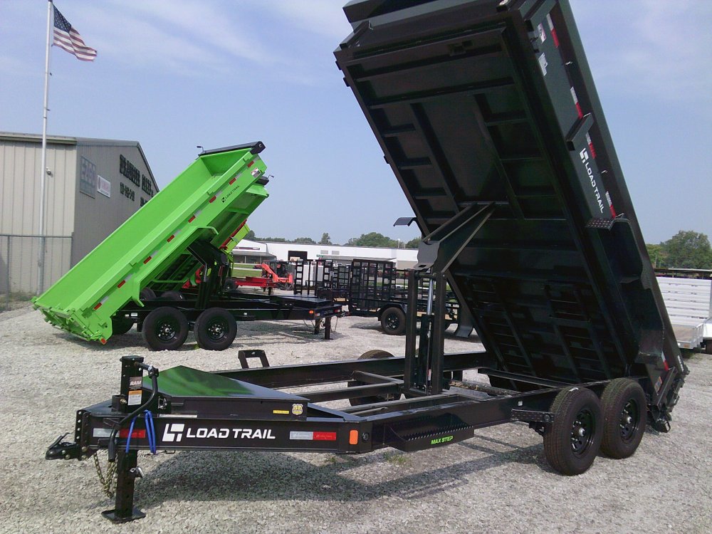 83" x 16' Tandem Axle Dump Low-Pro Dump